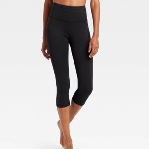 Champion capri legging black with pink
